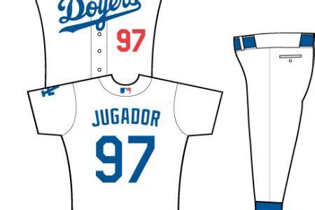 450x300 Dodger Baseball Jersey Clip Art | Baseball jersey fashion ...