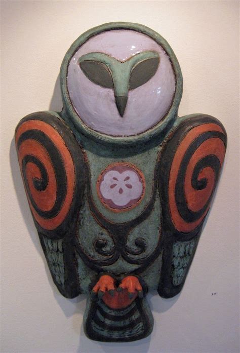 Barbara Vanderbeck Ceramic Art Creature Art Owl Art