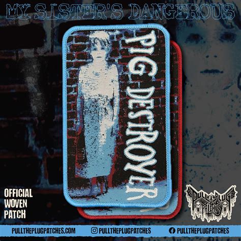 pig destroyer book burner pull  plug patches