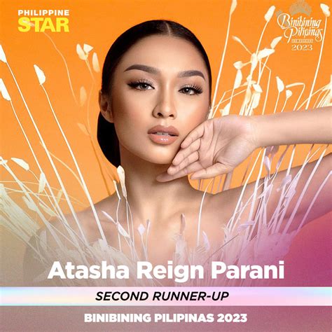 Philippine Star Congratulations 🧡 Binibini Atasha Facebook