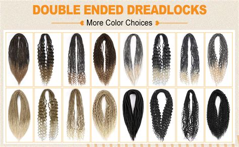 Amazon Sitywjlin Boho Double Ended Dreadlock Extensions