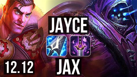 Jayce Vs Jax Top 13 1 5 8 Solo Kills Legendary 400 Games Euw