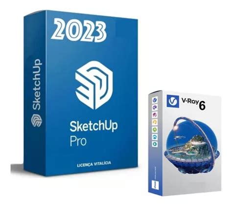 Sketchup Pro C Vray K Blocos Texturas Venda Em Guarulhos