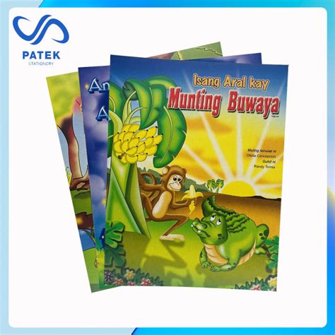 Patek Stationery Tagalog & English Bedtime Stories and Activity Book 16 ...