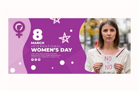 Free Vector International Women Day Banner Template