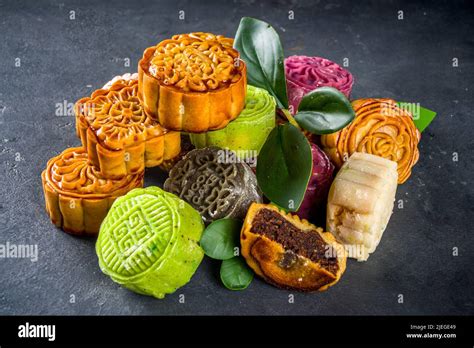 Traditional Chinese Sweet Dessert Homemade Chinese Snow Skin And Baked