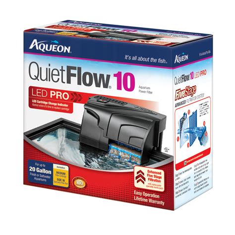 Aqueon Aquarium Fish Tank Starter Kit with LED Lighting, 20 Gallon ...