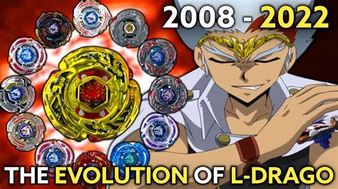 Evolution Of L Drago Ryuga Beyblade Metal Fight Burst