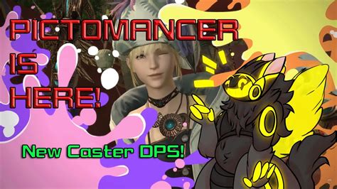 Pictomancer Is Here New Ffxiv Dawntrail Caster Youtube