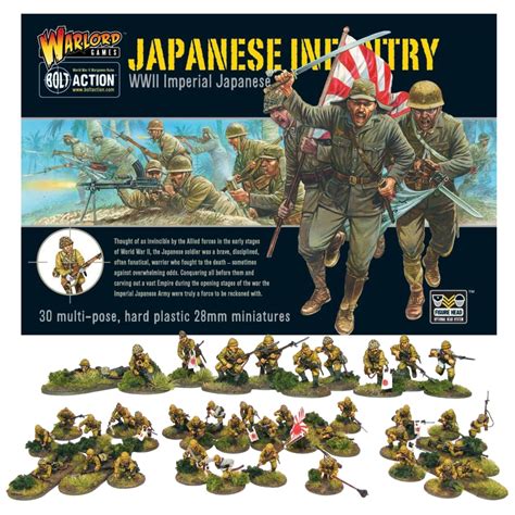 Buy Wargames Delivered Bolt Action Miniatures Japanese Infantry Troop