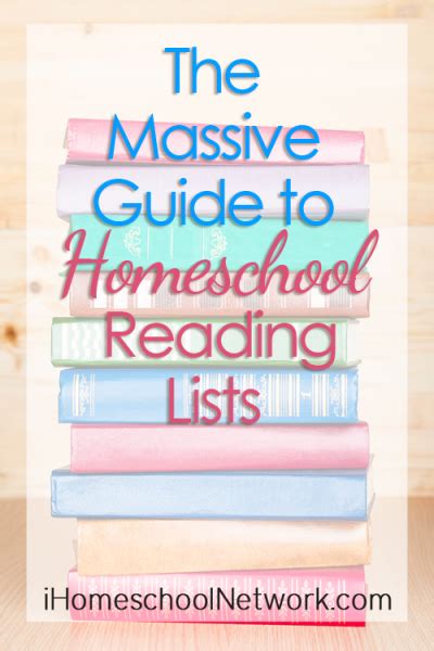 Homeschool Reading Lists For Every Interest And Need