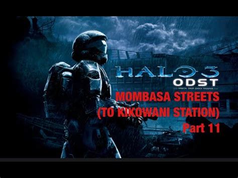 Halo 3 ODST On MCC Mombasa Streets To Kikowani Station Mission PC