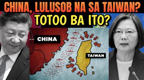 Ang Planong Pag Atake Ng China Sa Taiwan Inilabas Na Reaction