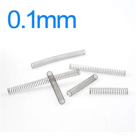 Micro Small Compression Springs Mm Wire Dia Mm Mm Od