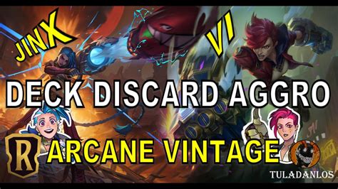 DECK JINX VI DISCARD AGGRO FULL GAMEPLAY LEGENDS OF RUNETERRA