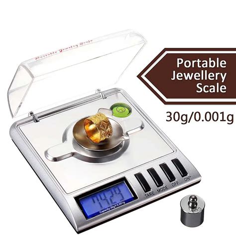 For Pocket 30g X 0 001g Mini Digital Jewelry Diamond Gold Gram Balance