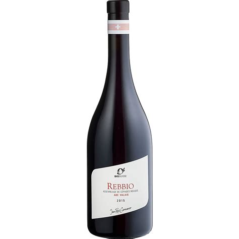 Rebbio Jean René Germanier AOC Valais 2020 Vin rouge Bio Valais