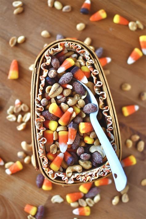 The Ultimate Candy Corn and Peanuts Fall Snack Mix - KendellKreations