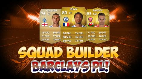 FIFA 15 SQUAD BUILDER 1 BPL YouTube