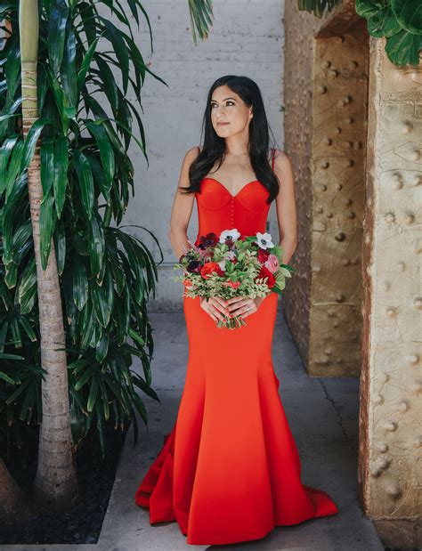 Our Favorite Wedding Dresses With A Pop Of Color Green Wedding Shoes