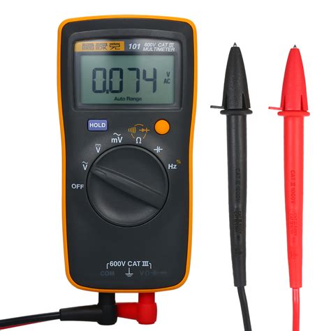 FLUKE F101 Mini multimètre de taille Palm Multimètre numérique portable