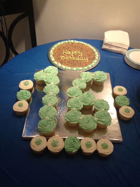 16 In Cupcakes For My Birthday Boy Pull Apart Cupcake Cake Cupcake