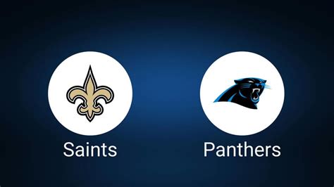 New Orleans Saints Vs Carolina Panthers Week Tickets Available