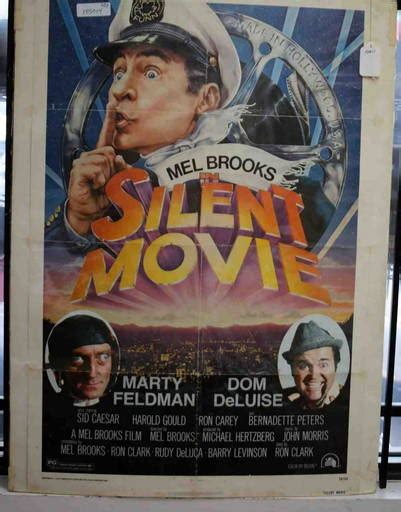 Mel Brooks Silent Movie Original One Sheet