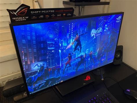 Asus Rog Swift Pg279q Gaming Monitor Ips 165hz G Sync 2k