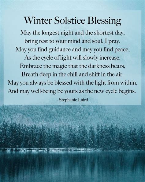 Winter Solstice Blessing Things To Do To Celebrate Light In The Dark