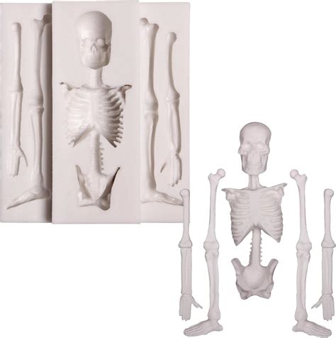 Amazon Skull Silicone Fondant Cake Mold Halloween Skeleton