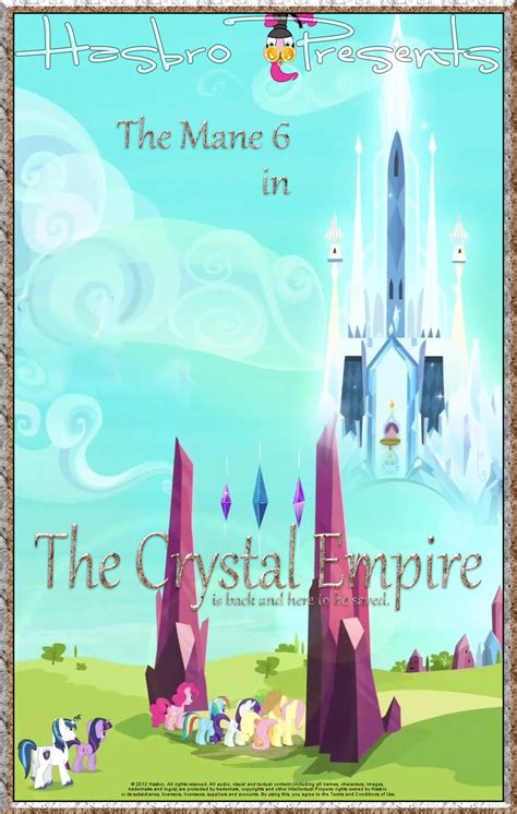 Mlp The Crystal Empire Movie Poster By Pims1978 On Deviantart