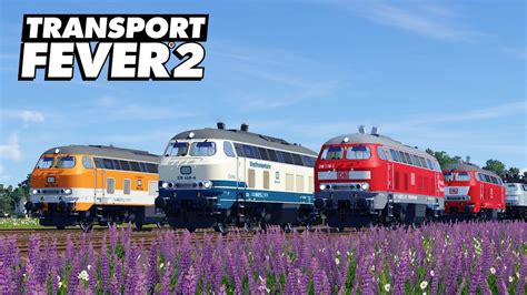 Transport Fever Modvorstellung Baureihe Repaintpaket Youtube