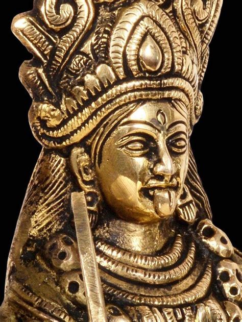 Kali Maa Statue In Brass Goddess Kali Idol Parvati Kalika Kali