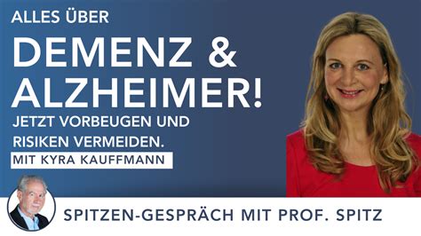 Spitzen Gespräch Kyra Kauffmann Demenz Alzheimer Prävention