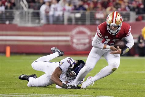 Nfl Power Rankings 49ers Cant Overtake Red Hot Ravens For No 1 Spot