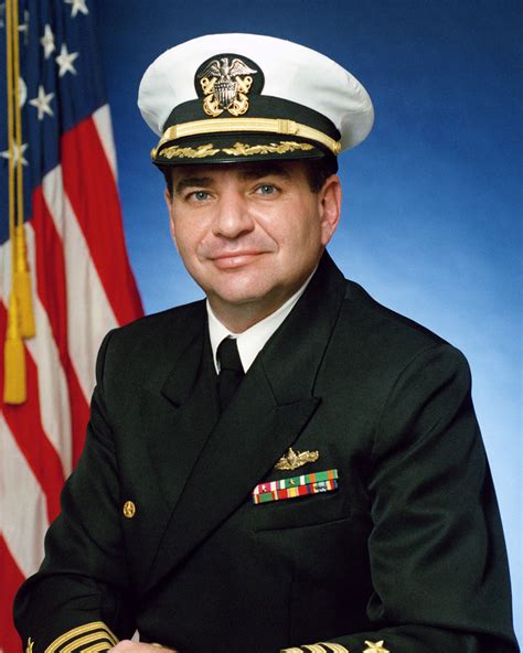 Portrait US Navy USN Commander CDR Steven E Donlon Covered