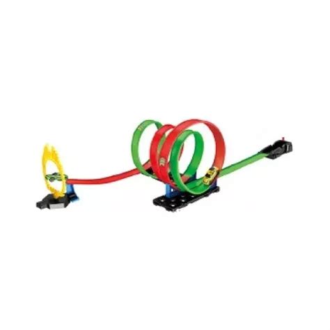 Pista Lan Ador Carrinho Hot Track Racing Folia Looping Parcelamento Sem Juros