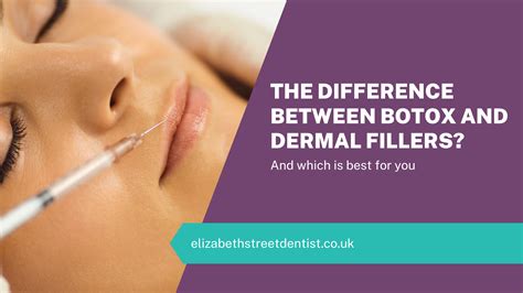 The Difference Between Botox And Dermal Fillers Elizabeth Street Dentist