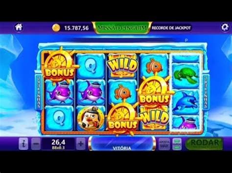 PEGUEI BÔNUS NO MISSÃO PINGUIM NA LUCKY SLOTS SERÁ QUE PAGOU YouTube