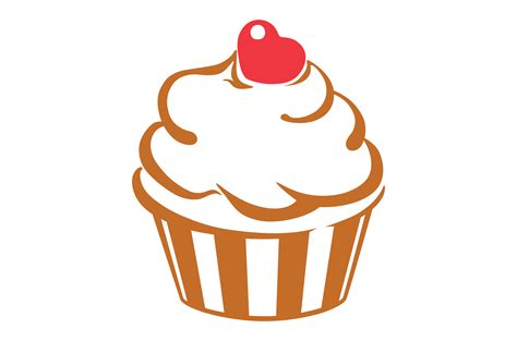Cupcake Logo Vector At Collection Of Cupcake Logo