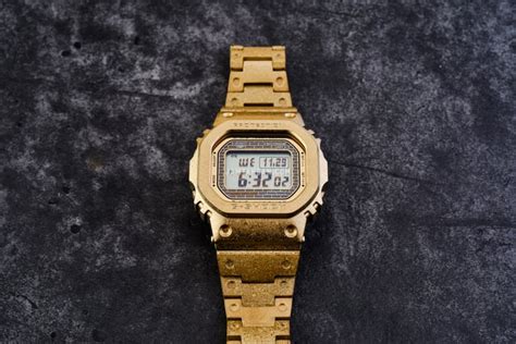 Casio G Shock Gmw B Pg Dr Th Anniversary Recrystallized Stainless