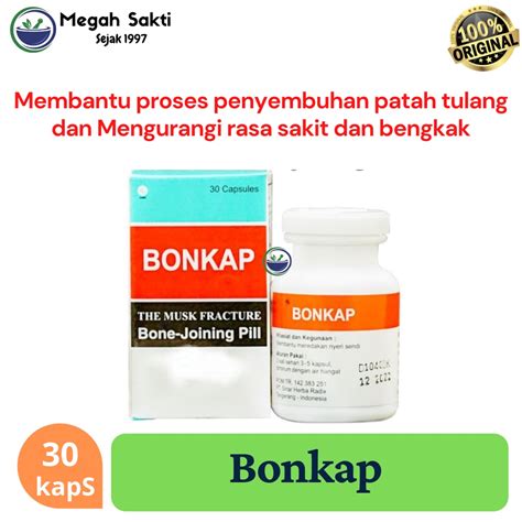 Jual Megah Sakti The Musk Fracture Bone Joining Pill BONKAP Obat