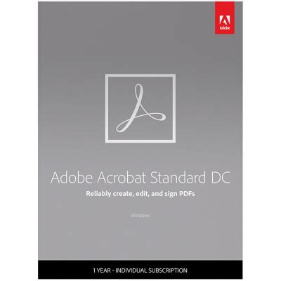 Купить Adobe Systems Adobe Acrobat Standard DC