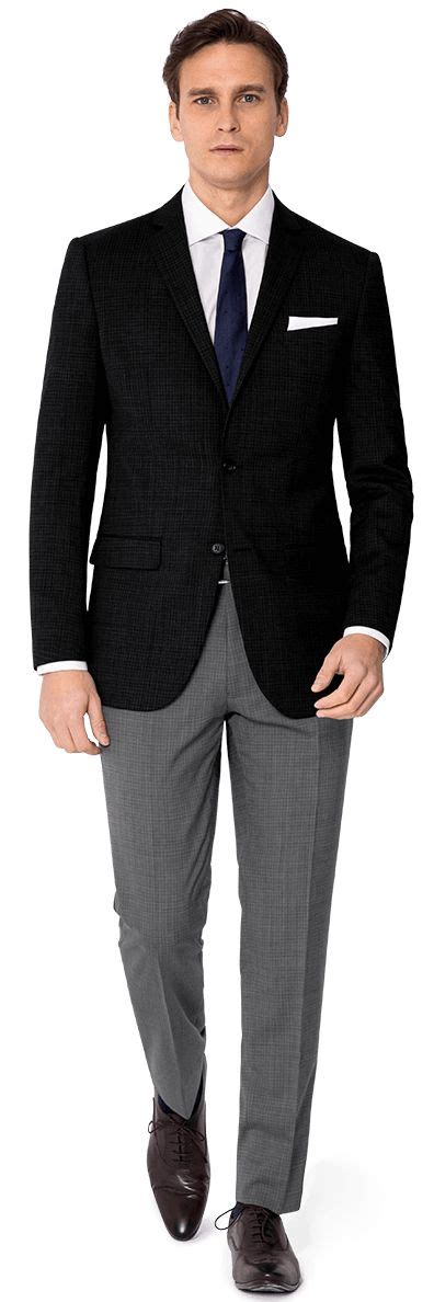 Black Suit Jackets Perfect Fit Guarantee Hockerty