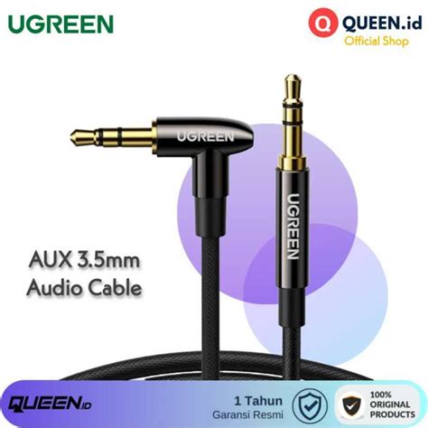 Promo Ugreen Kabel Audio Jack Mm Aux Angled M Cm Aux Cable