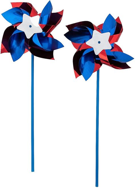 Jumbo Red And Blue Pinwheels 12 Pieces Toys And Games