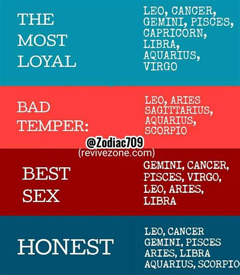 Zodiac Sex Quotes