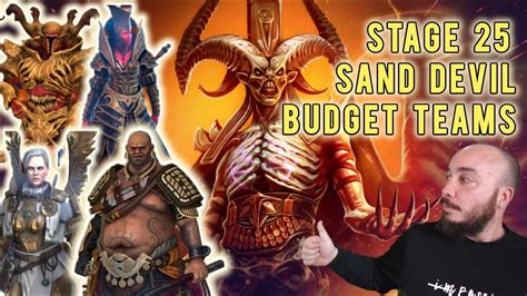 Sand Devil Budget Teams Raid Shadow Legends Youtube