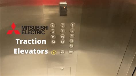 Mitsubishi Traction Elevators At Plaza Semillero Obispado In Monterrey